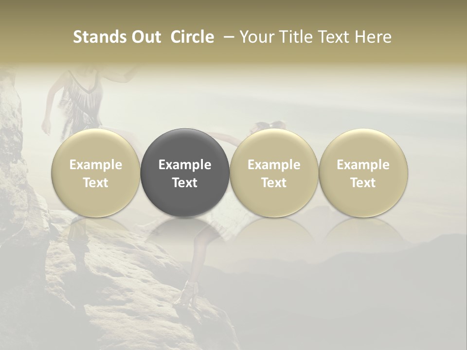 Murder Two Rock PowerPoint Template