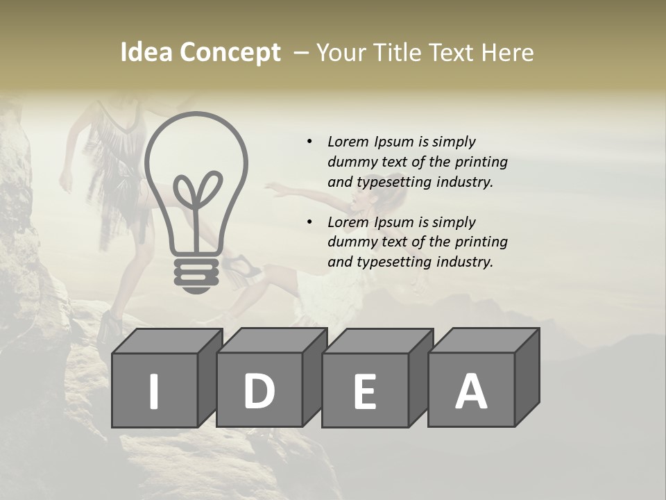 Murder Two Rock PowerPoint Template