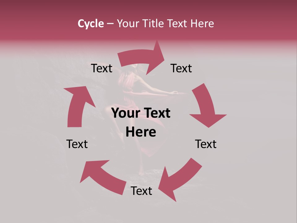 Life Relax Wind PowerPoint Template