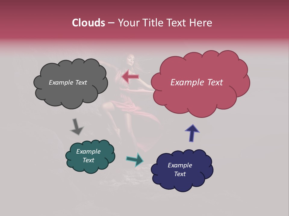 Life Relax Wind PowerPoint Template