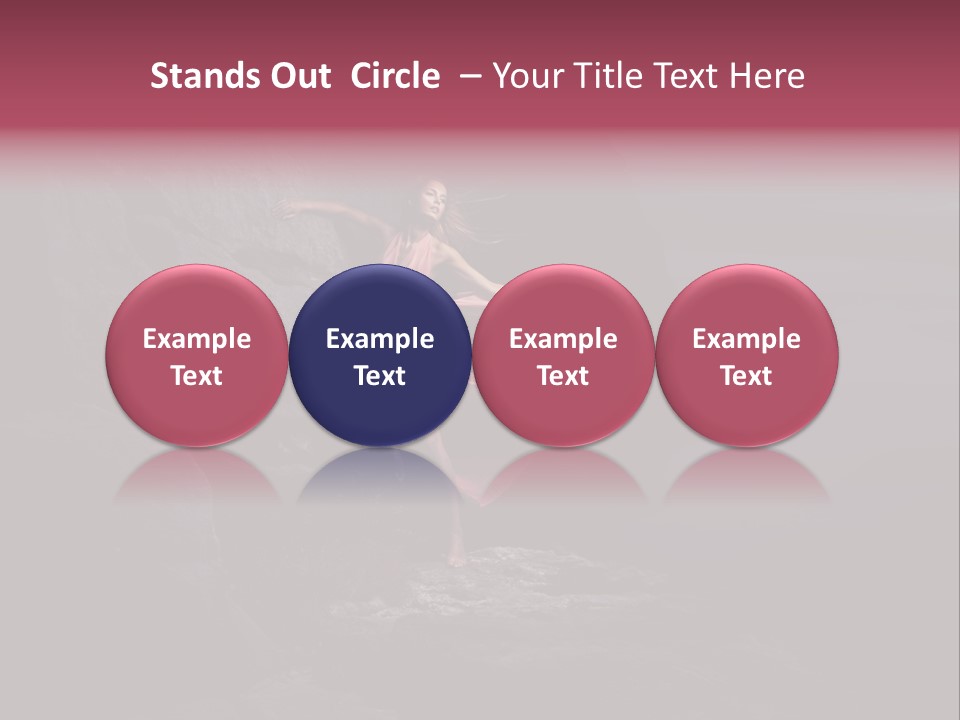 Life Relax Wind PowerPoint Template