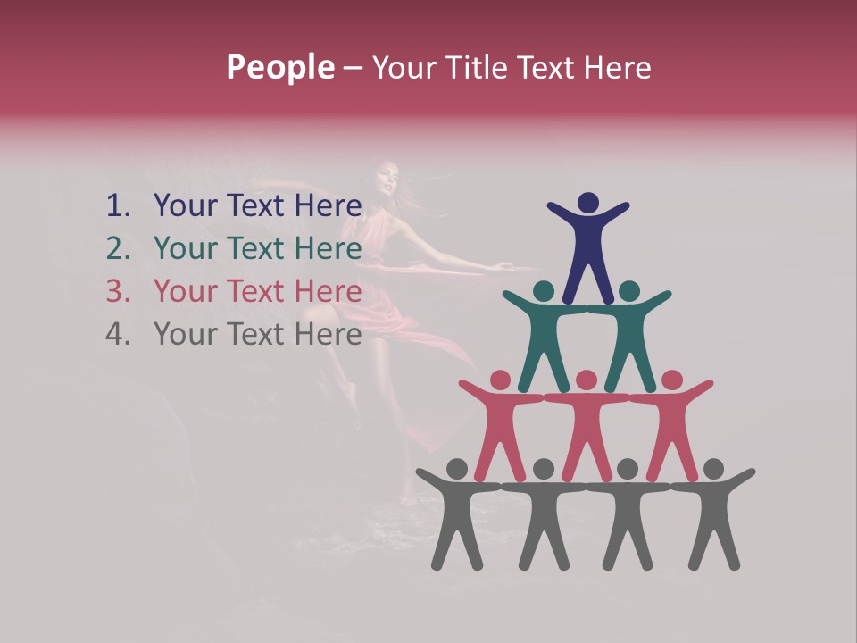 Life Relax Wind PowerPoint Template