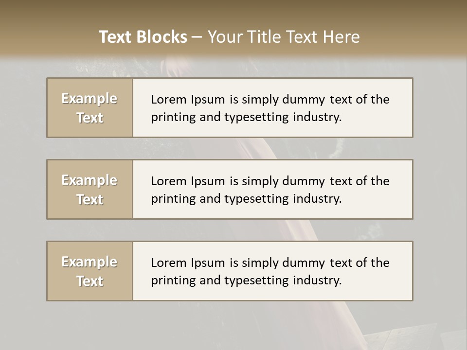 People Woman Posing PowerPoint Template