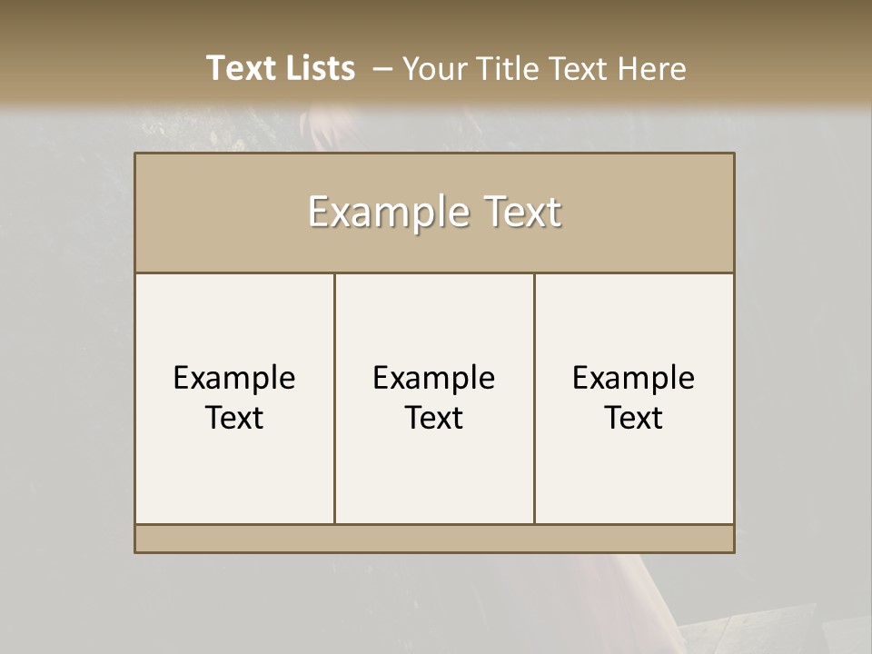 People Woman Posing PowerPoint Template