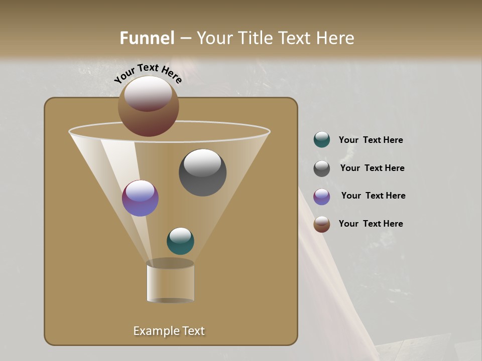 People Woman Posing PowerPoint Template