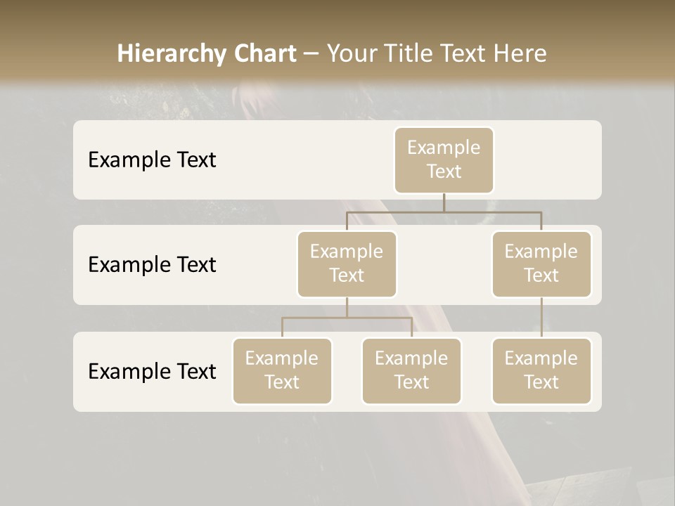 People Woman Posing PowerPoint Template