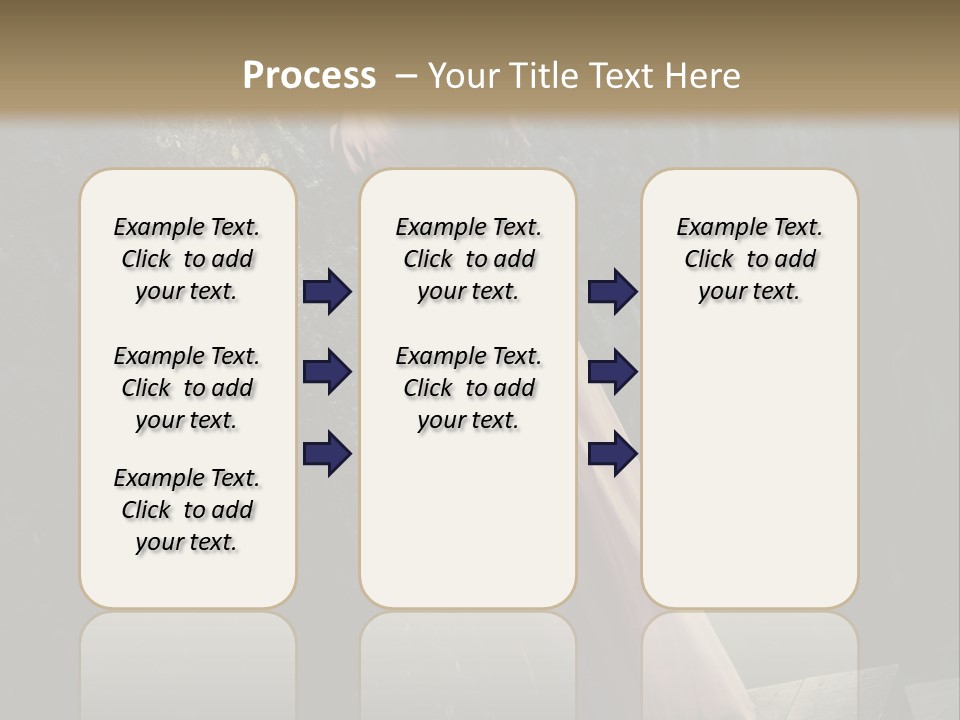 People Woman Posing PowerPoint Template