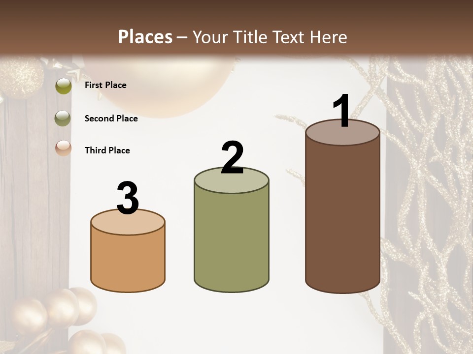 Brown Ball Branch PowerPoint Template