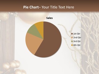 Brown Ball Branch PowerPoint Template