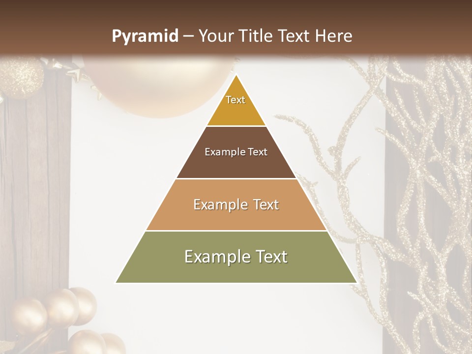 Brown Ball Branch PowerPoint Template
