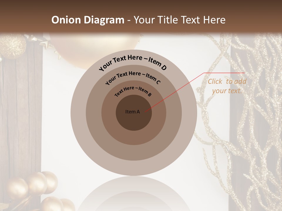 Brown Ball Branch PowerPoint Template
