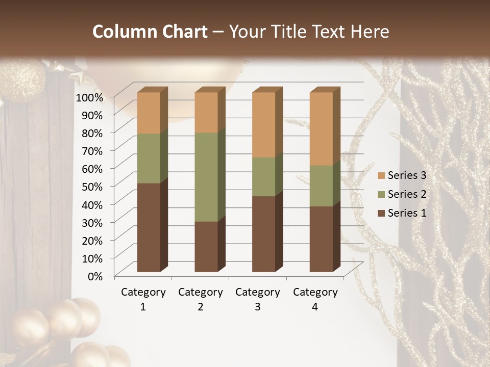 Brown Ball Branch PowerPoint Template