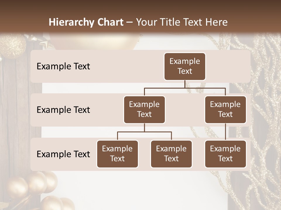 Brown Ball Branch PowerPoint Template