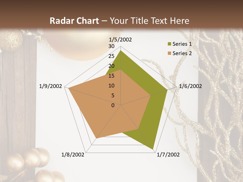 Brown Ball Branch PowerPoint Template