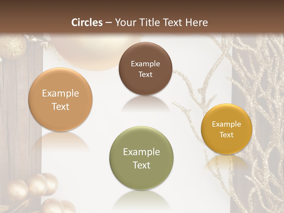 Brown Ball Branch PowerPoint Template