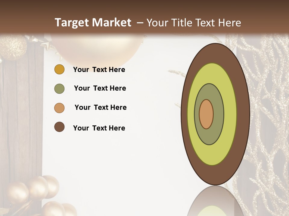 Brown Ball Branch PowerPoint Template