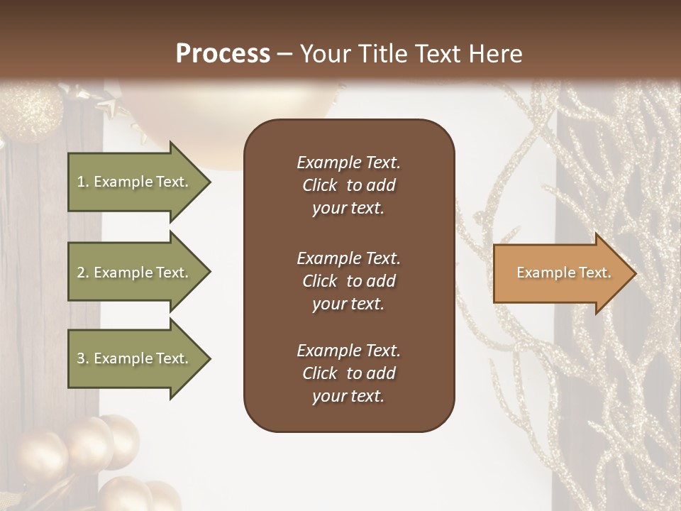 Brown Ball Branch PowerPoint Template