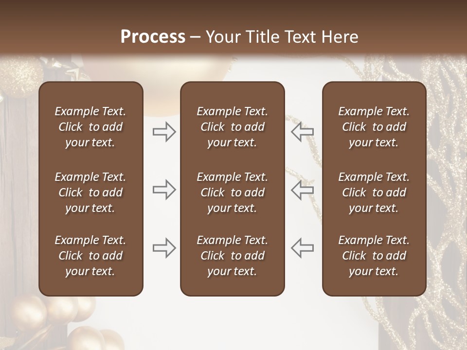 Brown Ball Branch PowerPoint Template