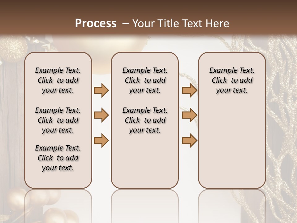 Brown Ball Branch PowerPoint Template