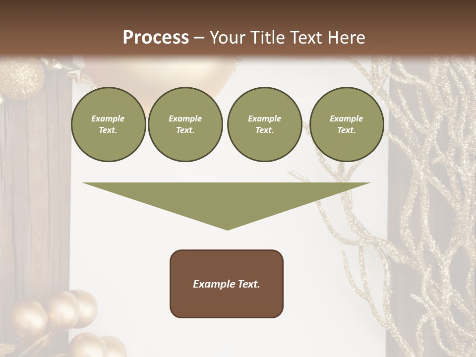 Brown Ball Branch PowerPoint Template
