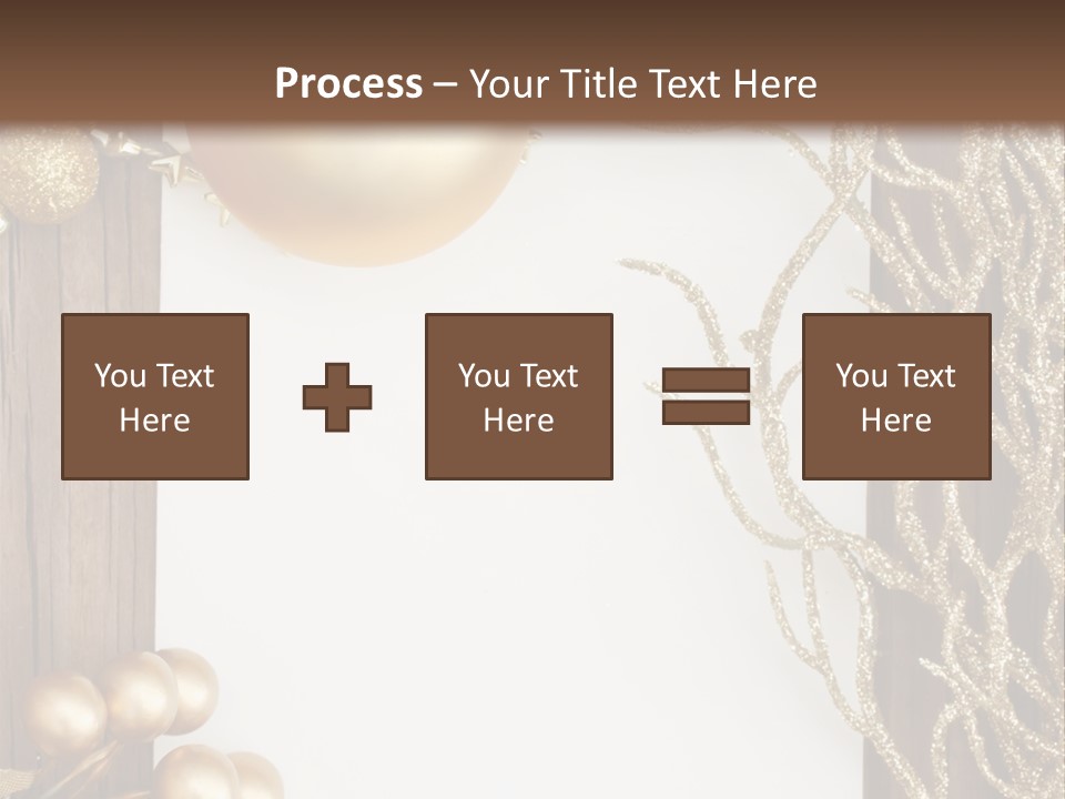 Brown Ball Branch PowerPoint Template