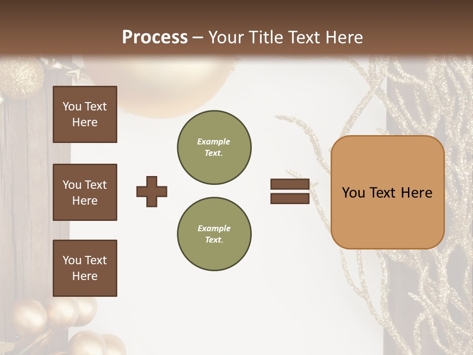 Brown Ball Branch PowerPoint Template