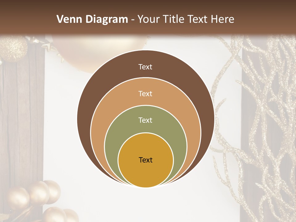 Brown Ball Branch PowerPoint Template