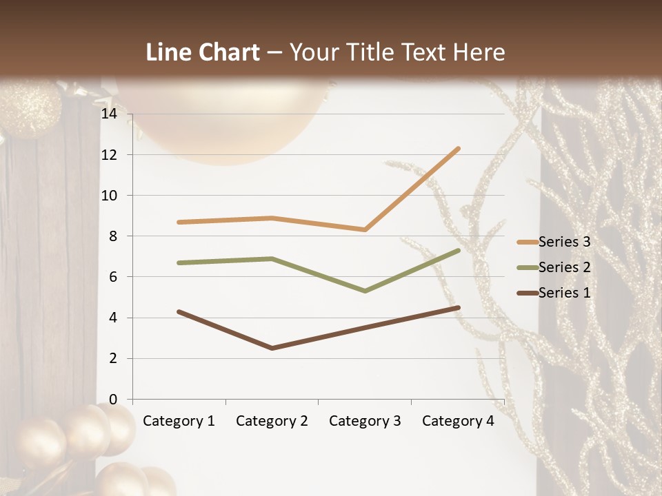 Brown Ball Branch PowerPoint Template
