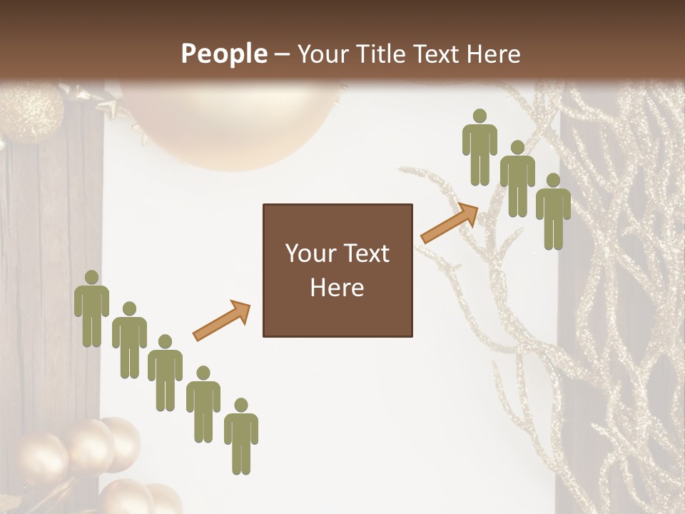 Brown Ball Branch PowerPoint Template