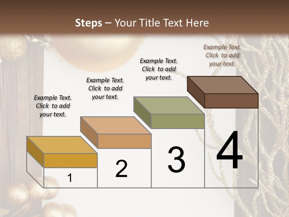 Brown Ball Branch PowerPoint Template
