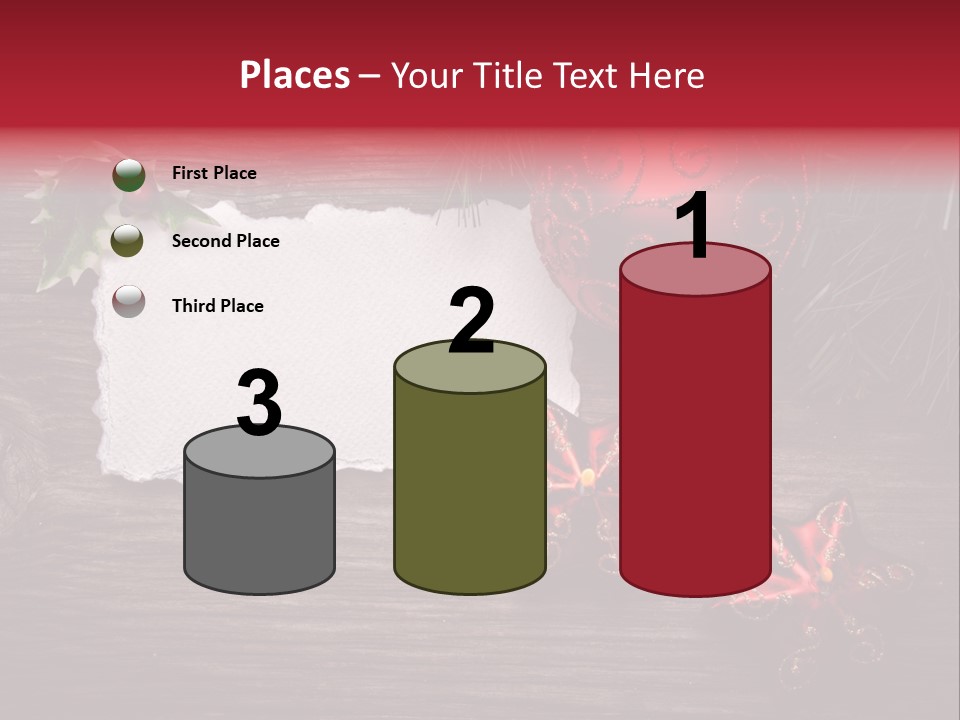 Fire Branch Santa PowerPoint Template
