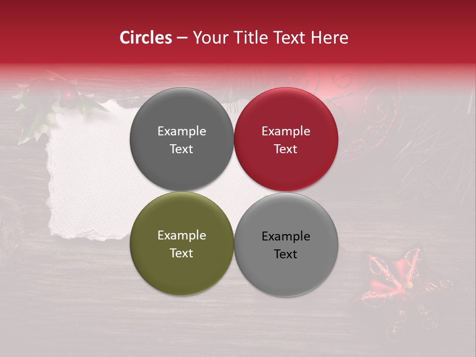 Fire Branch Santa PowerPoint Template