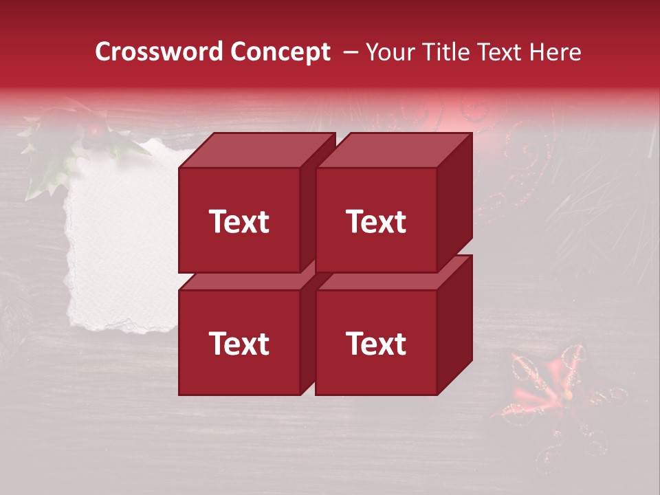 Fire Branch Santa PowerPoint Template