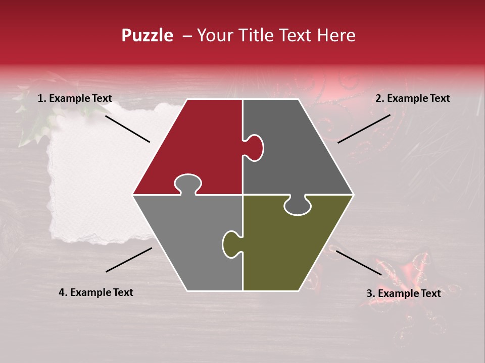 Fire Branch Santa PowerPoint Template