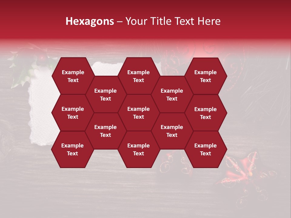 Fire Branch Santa PowerPoint Template