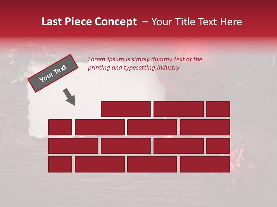 Fire Branch Santa PowerPoint Template