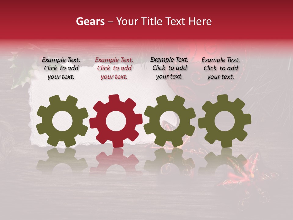 Fire Branch Santa PowerPoint Template