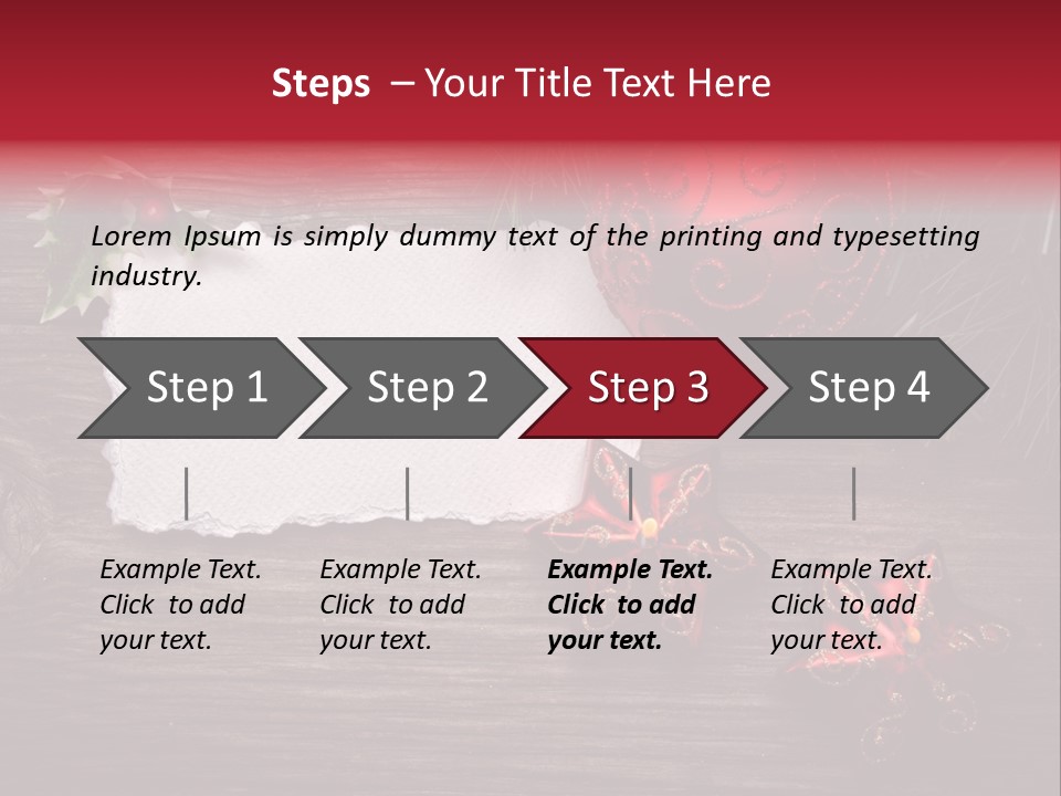 Fire Branch Santa PowerPoint Template