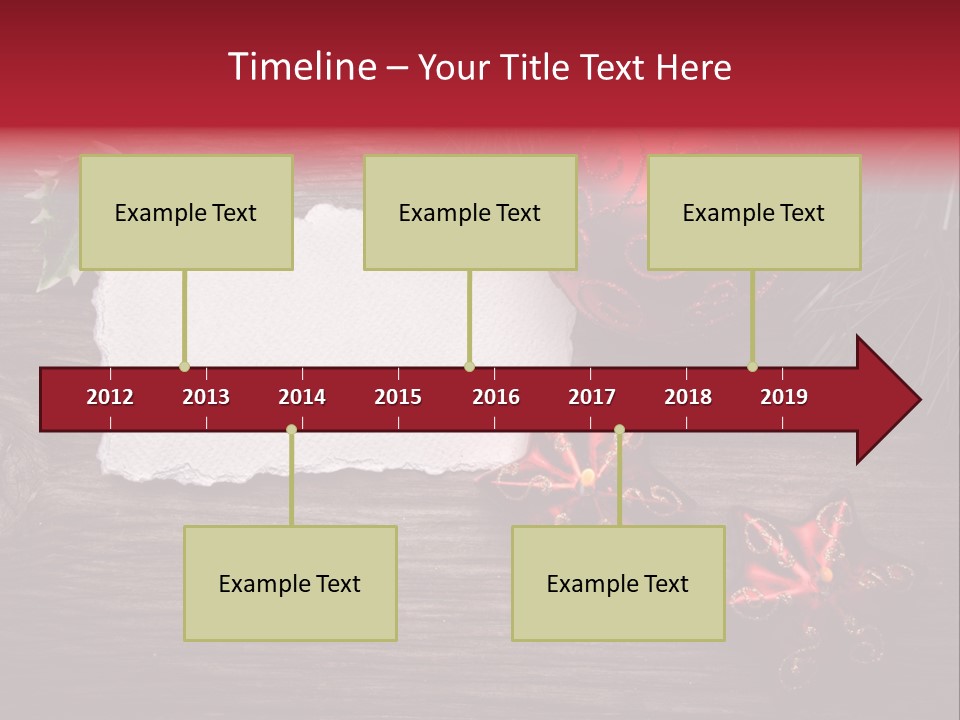 Fire Branch Santa PowerPoint Template
