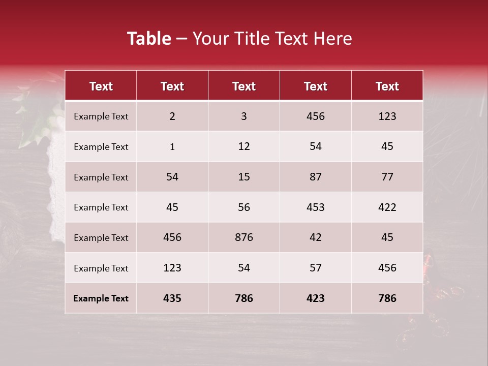 Fire Branch Santa PowerPoint Template