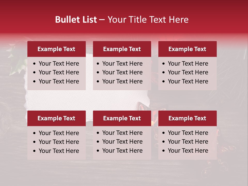 Fire Branch Santa PowerPoint Template