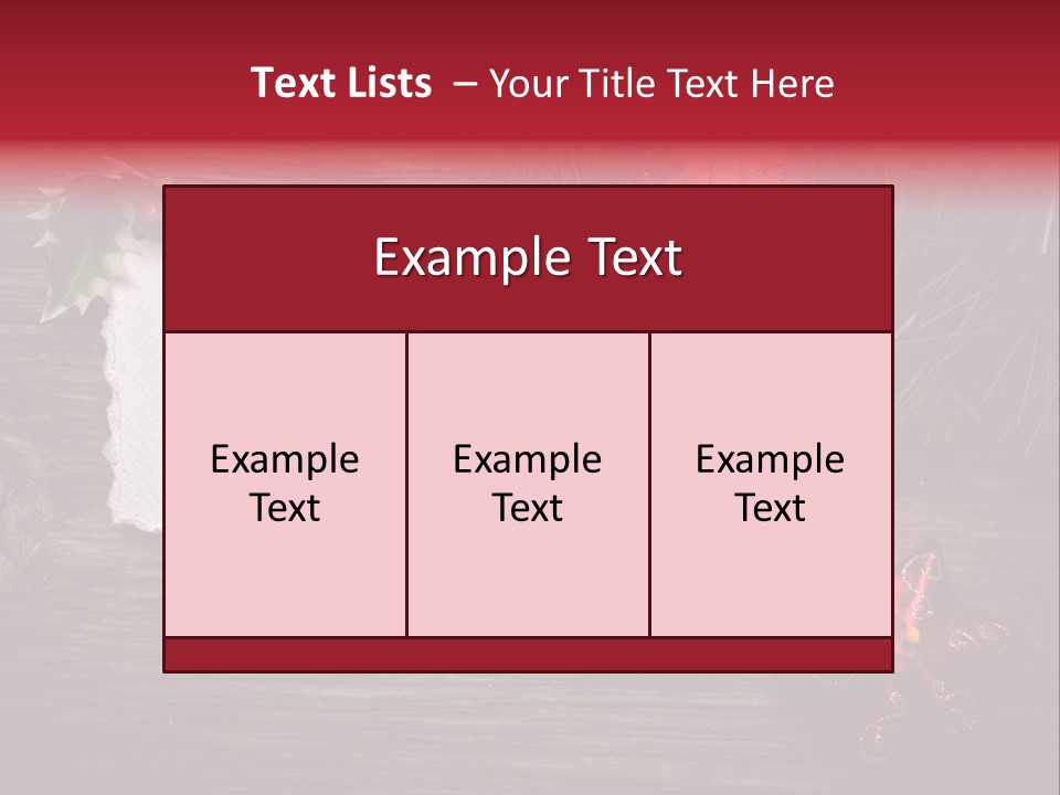 Fire Branch Santa PowerPoint Template