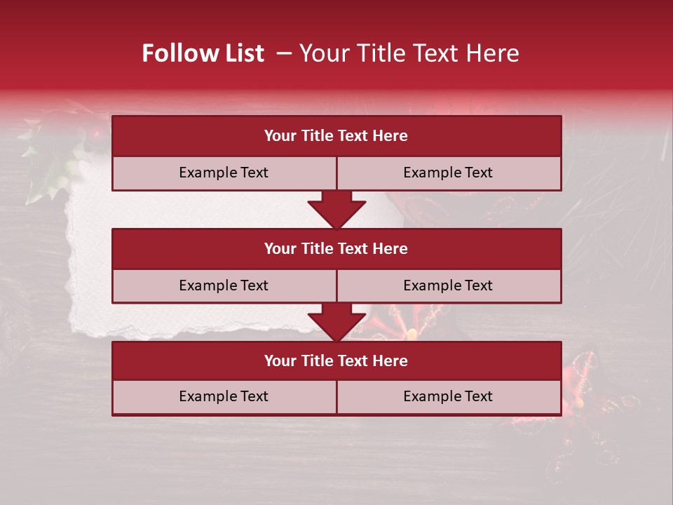 Fire Branch Santa PowerPoint Template