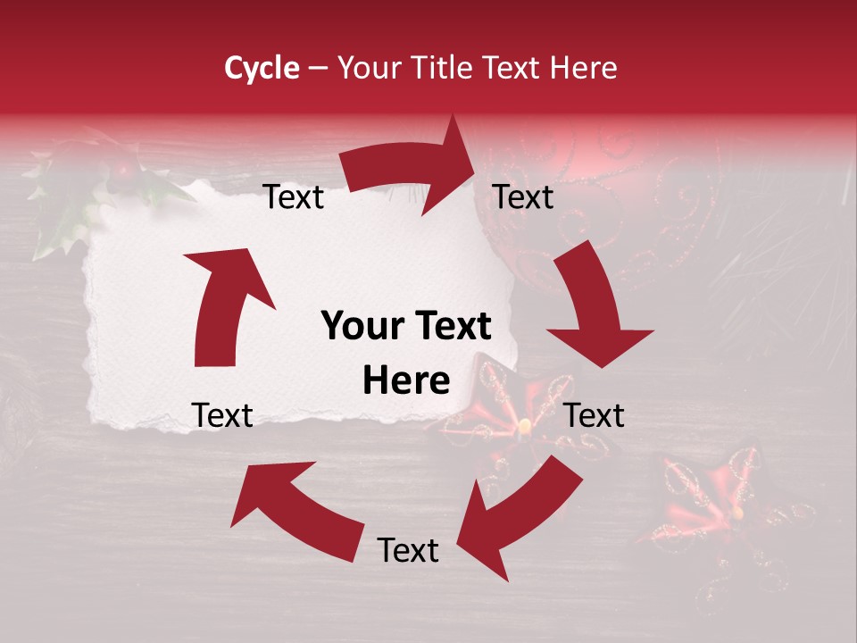 Fire Branch Santa PowerPoint Template