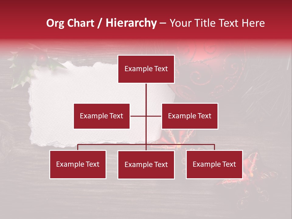 Fire Branch Santa PowerPoint Template