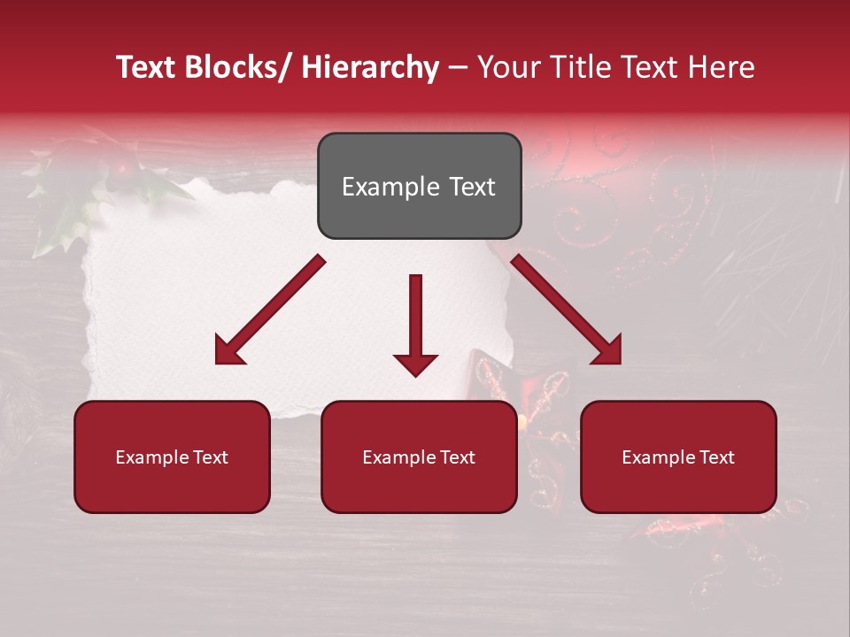 Fire Branch Santa PowerPoint Template