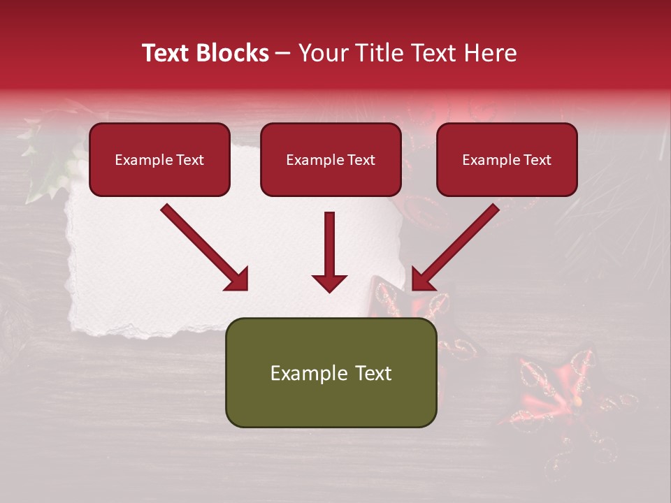 Fire Branch Santa PowerPoint Template