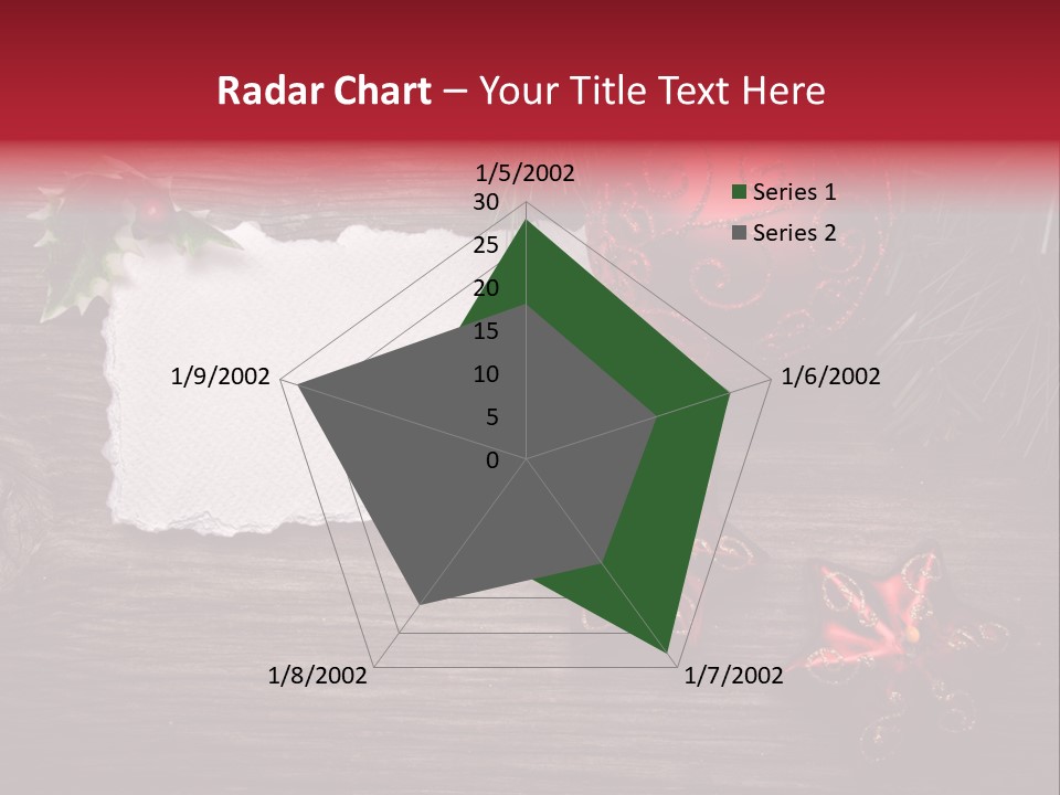 Fire Branch Santa PowerPoint Template