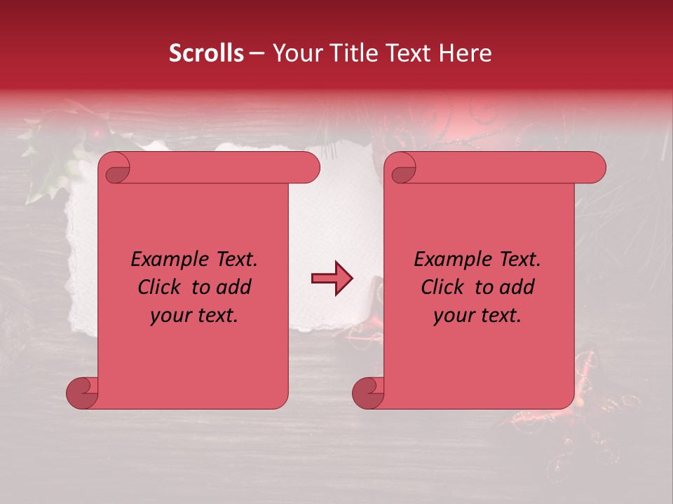 Fire Branch Santa PowerPoint Template