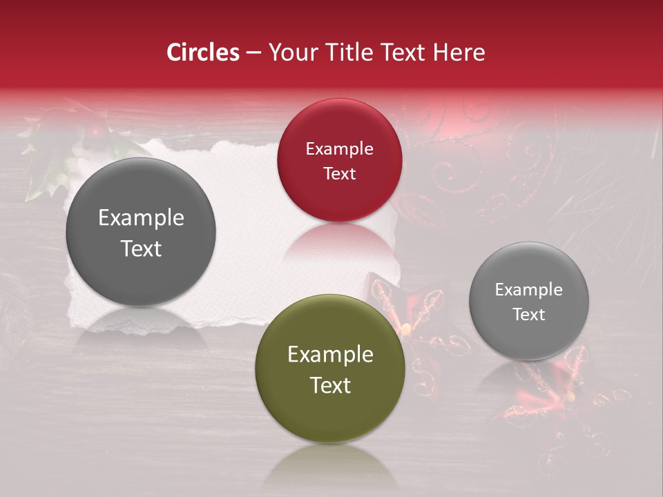 Fire Branch Santa PowerPoint Template